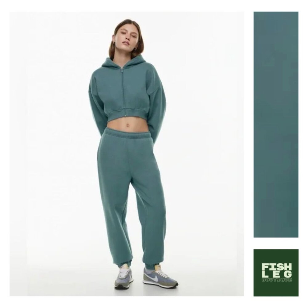 *NWT* Aritzia | Boyfriend Fit Cozy Sweatfleece Sweatpants - Sz M / Tidal Blue